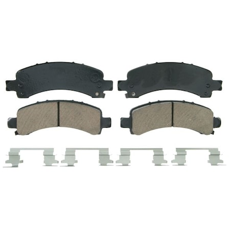 Wagner Brakes Ceramic Disc Pad Set, Zd974 ZD974